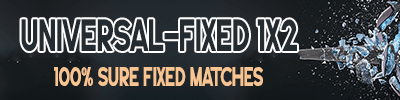 univrsal fixed matches